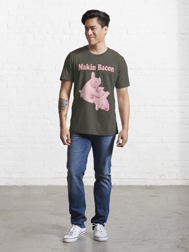 vintage makin bacon t shirt