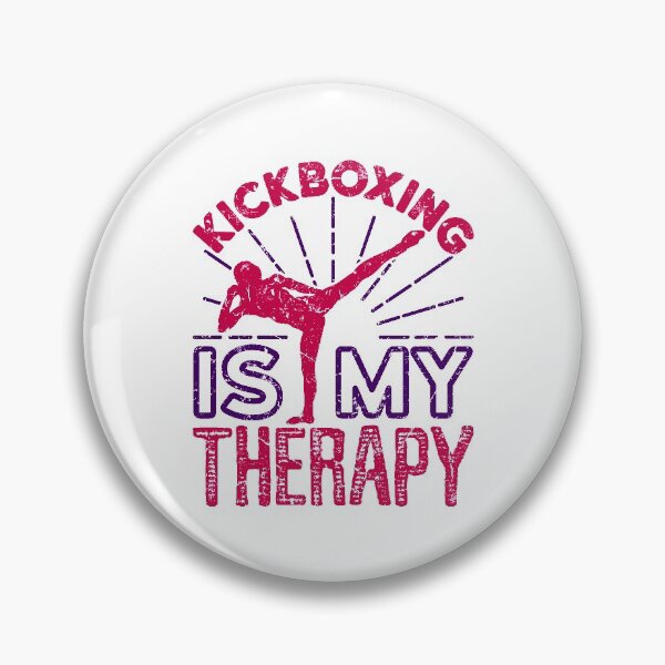 Item preview, Kickboxing Shirt - Kickboxing Is My Therapy designed and sold by redbehren.
