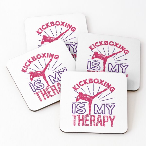 Item preview, Kickboxing Shirt - Kickboxing Is My Therapy designed and sold by redbehren.