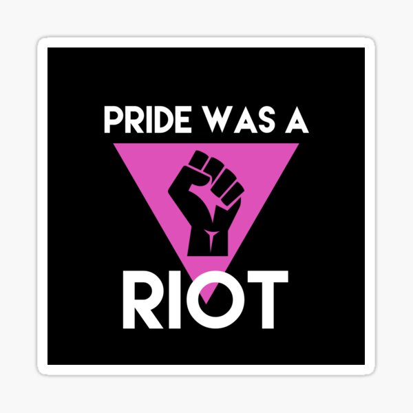 Pride Riot BLM Sticker