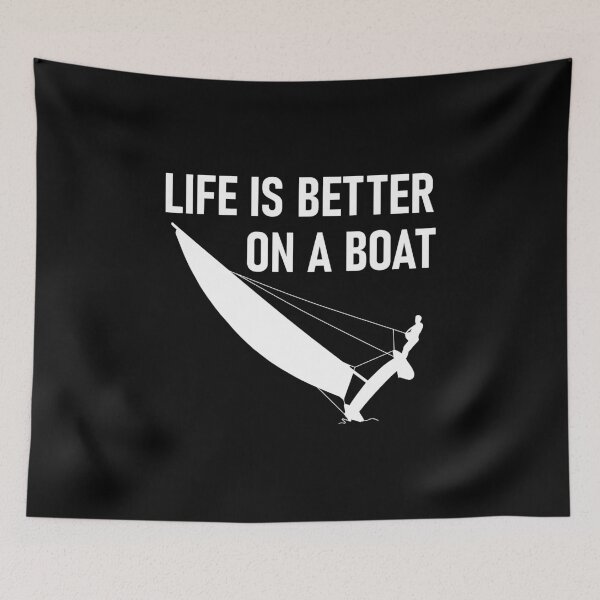 Item preview, Life is better on a boat designed and sold by der-berliner.