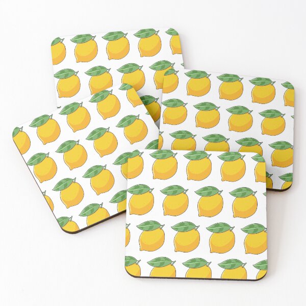 Item preview, Patrón de limón amarillo designed and sold by shirtystar.