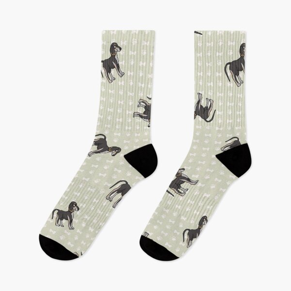 Item preview, Hand drawn cute saluki puppy breed dog.  designed and sold by Limolida.