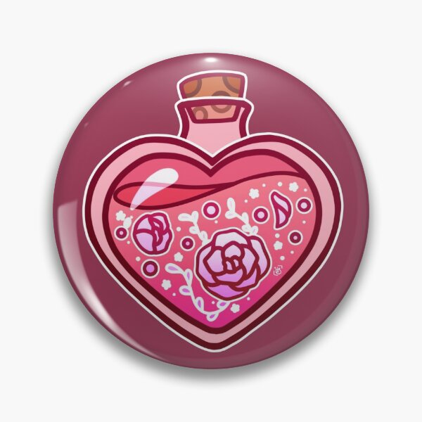 Item preview, Rose Love Potion Bottle designed and sold by heysoleilart.