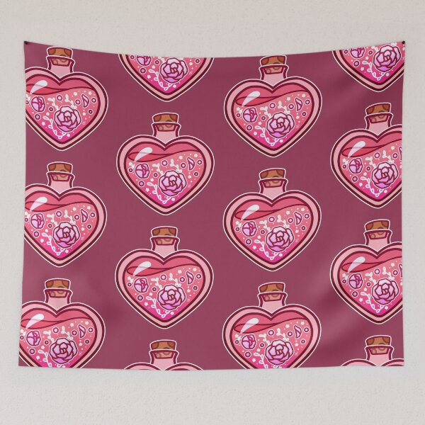Item preview, Rose Love Potion Bottle designed and sold by heysoleilart.
