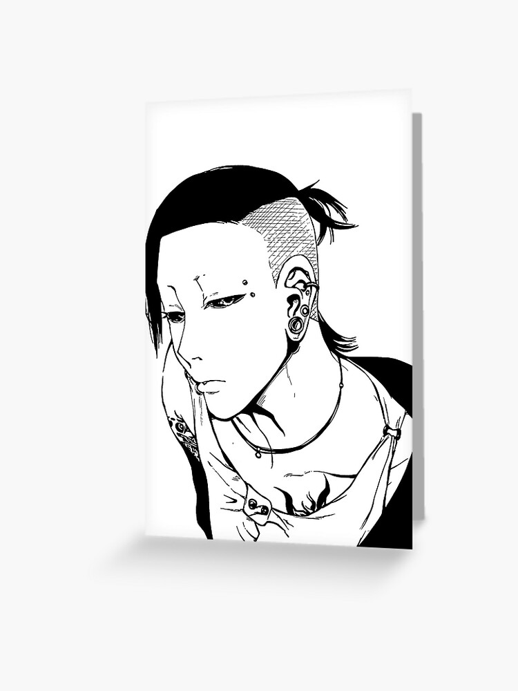 Uta Tokyo Ghoul Greeting Card By Annieee 6 Redbubble