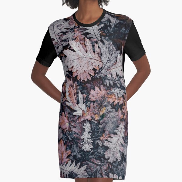 Orange T-Shirt Kleid