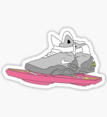 back to the future Sticker