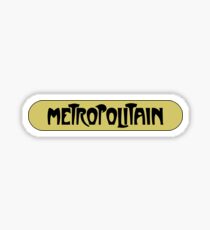 Metropolitain, Subway Sign, Paris, France Sticker
