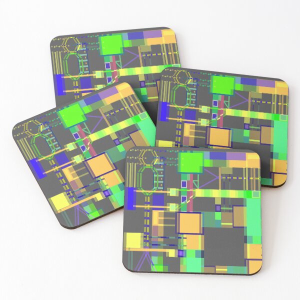 Item preview, Abstract Construction Featuring Green designed and sold by StanMalloy.