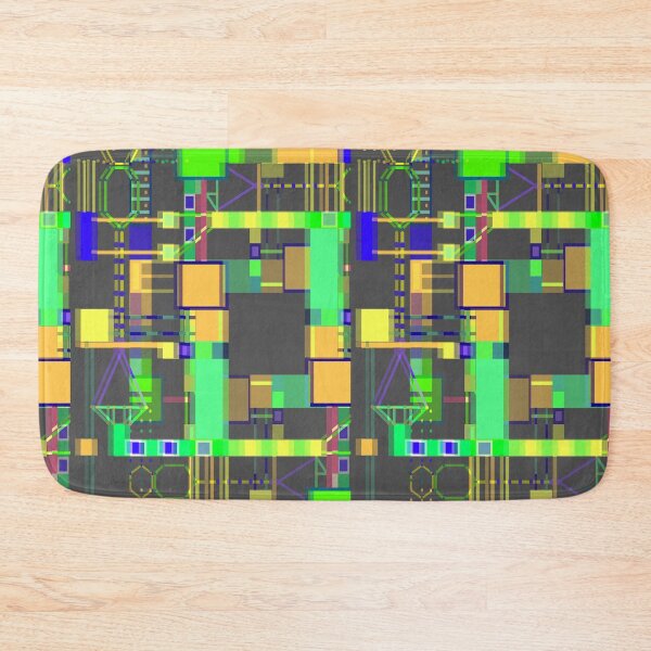Item preview, Abstract Construction Featuring Green designed and sold by StanMalloy.