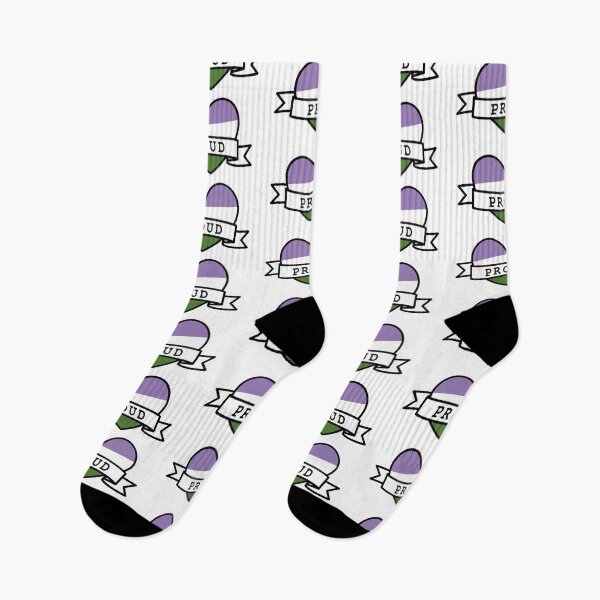 Item preview, Hearts - Genderqueer designed and sold by TheQuirkySide.