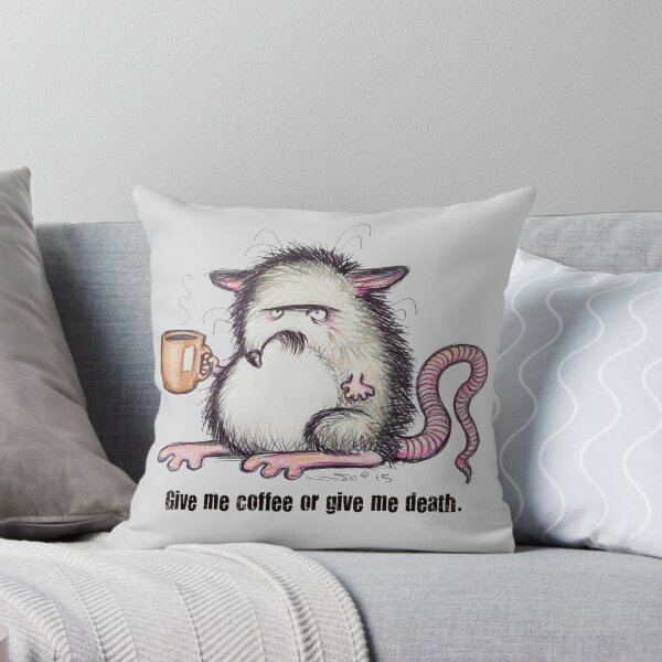 Item preview, Rat in need of coffee designed and sold by Sonya Craig.