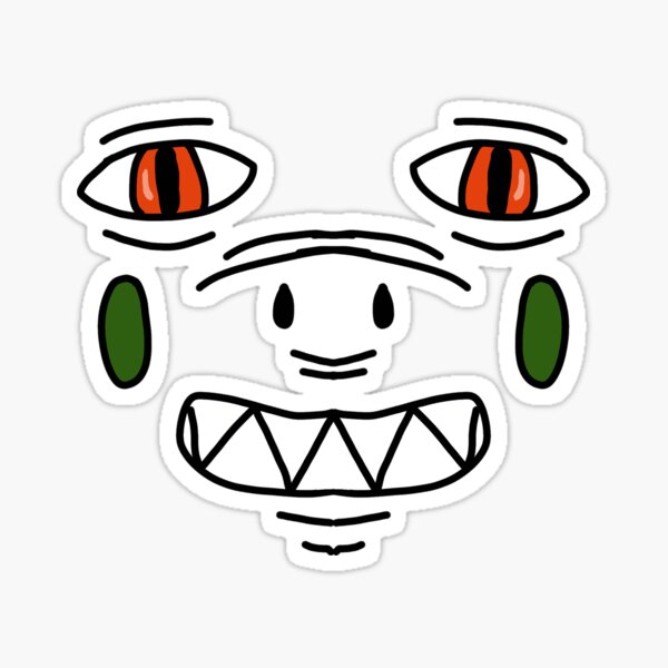Item preview, Monster face designed and sold by Geometrico22.
