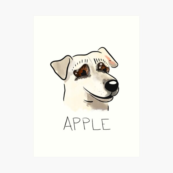 Apple Art Print