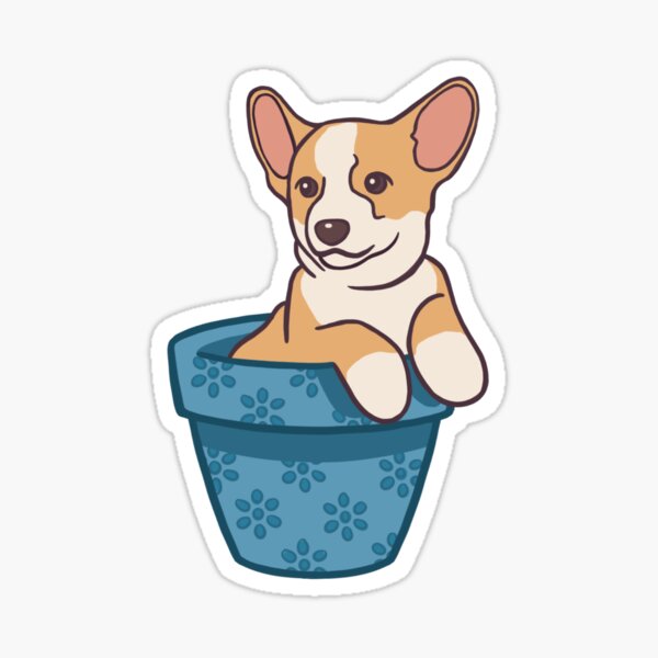 Hey Corgeous Sticker