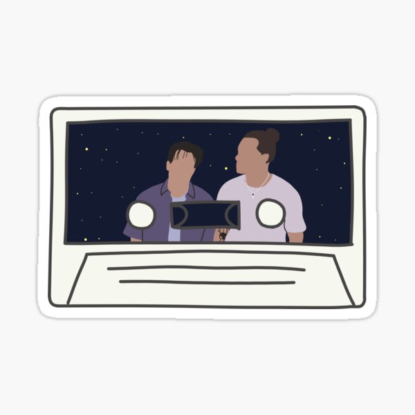 MILKY CHANCE CASSETTE Sticker