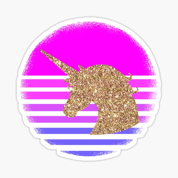 Cute Glitter Sticker