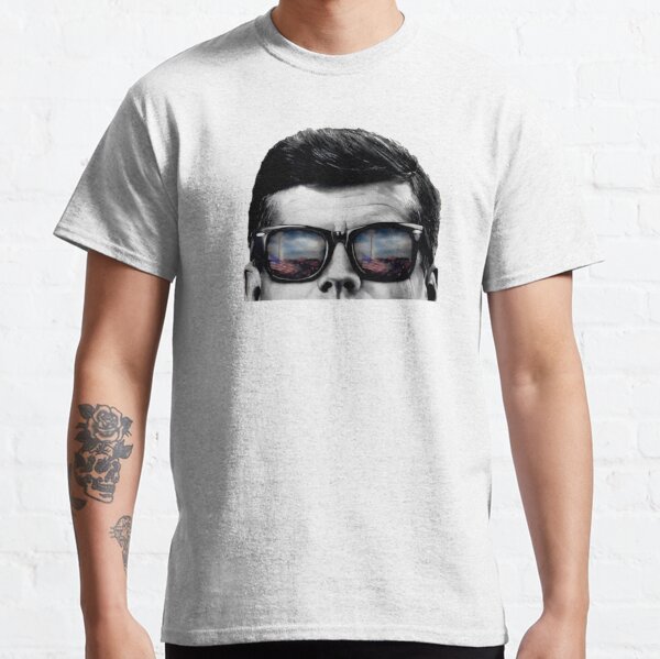 JFK Pop-Art t-shirt (black & White) Classic T-Shirt