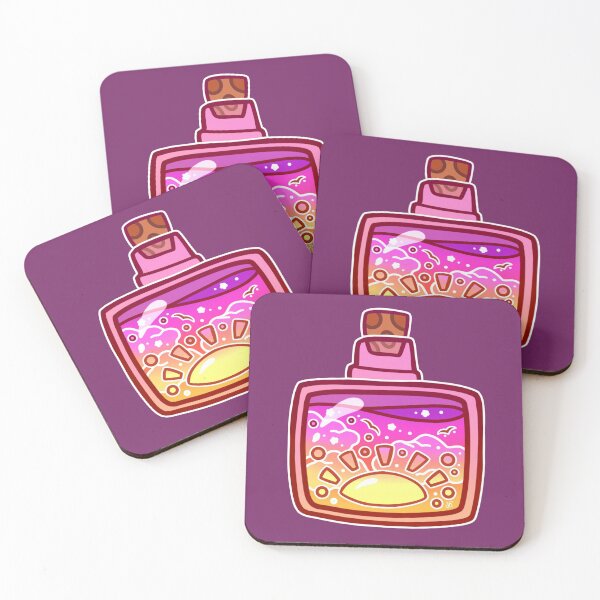 Item preview, Sunset Potion Bottle designed and sold by heysoleilart.