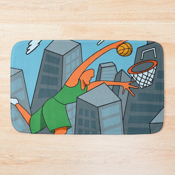 Item preview, Dunk City Basketball Painting designed and sold by DOODL.