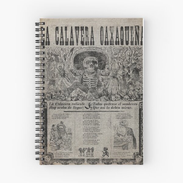 Item preview, La Calavera Oaxaqueña by José Guadalupe Posada print designed and sold by fishercraft.