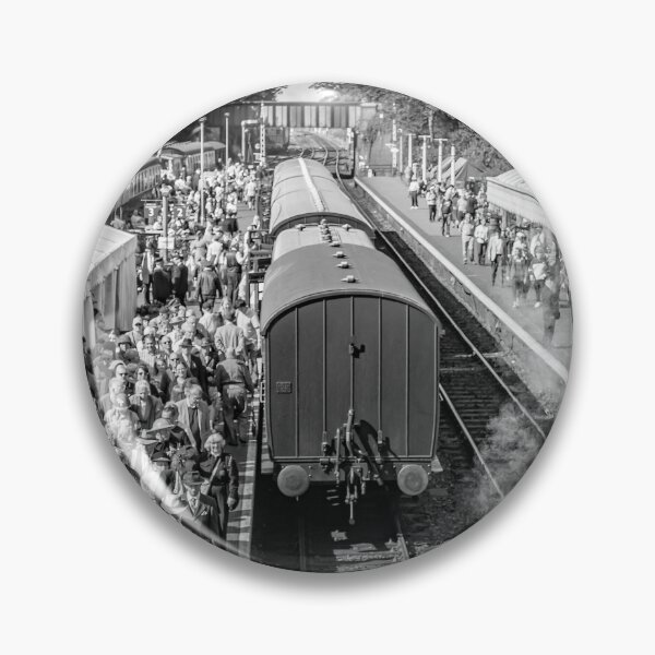 Item preview, A packed Sheringham Railway station in Norfolk designed and sold by yackers1.