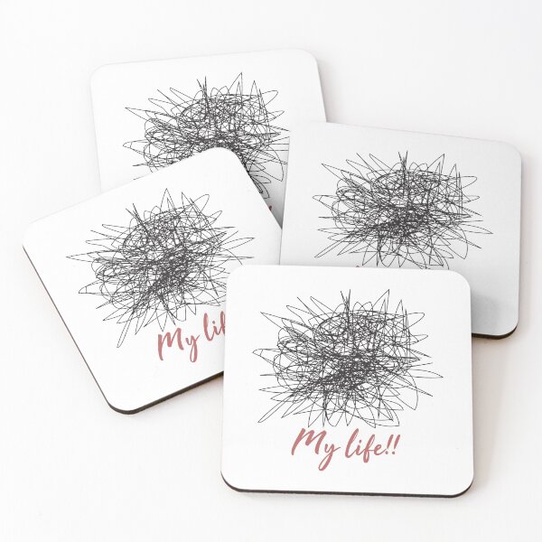 Item preview, My life is tangled like a smudge designed and sold by portokalis.