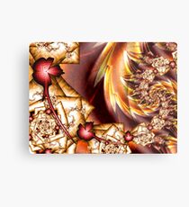 Fallen Leaves Metal Print
