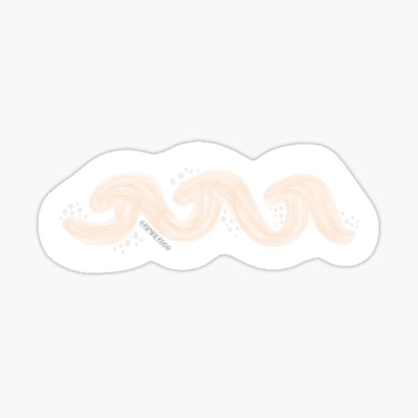 Item preview, neutral pink wave  designed and sold by brynieboooo.