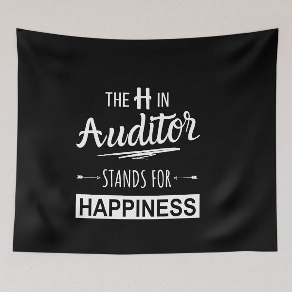 Item preview, Sarcasm The H In Auditor Stands For Happiness designed and sold by IntegrityDesign.