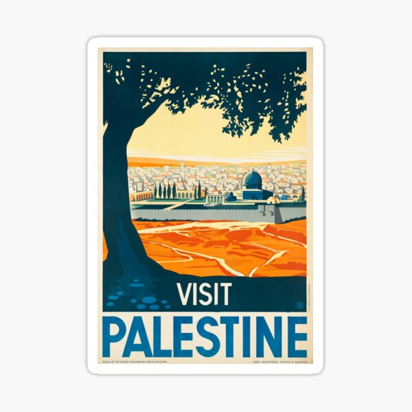 Visit Palestine Sticker