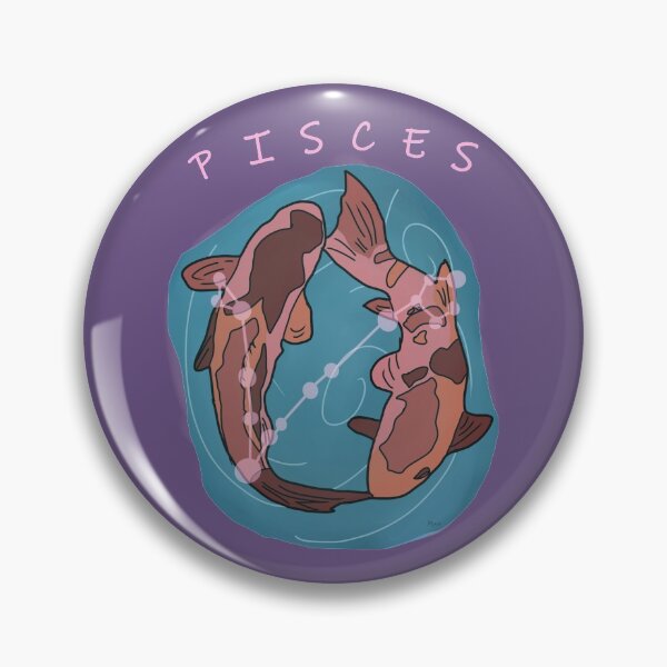 Item preview, pisces - fish designed and sold by mixia-art.