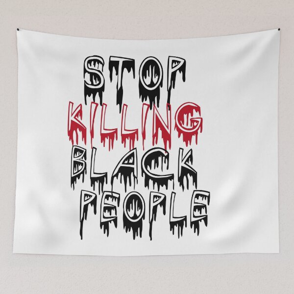 Item preview, stop killing black people black lives matter RIP GeorgeFloyd designed and sold by kikibul.