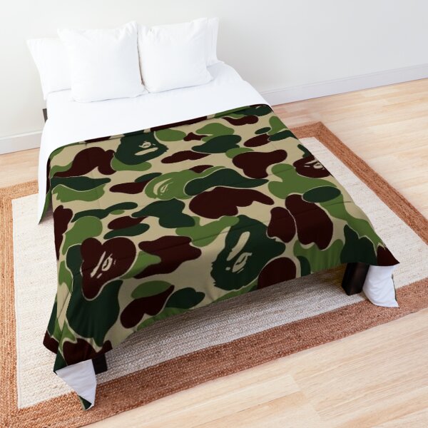Camo bape Comforter