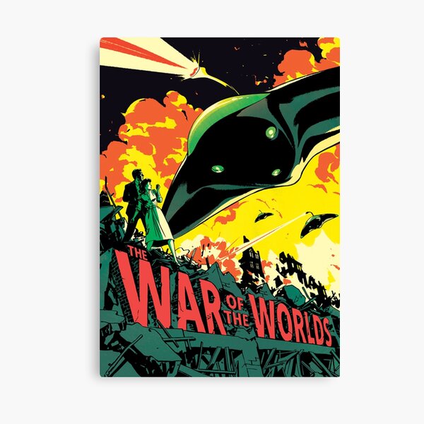 MOVIE POSTER | THE WAR OF THE WORLDS | 1953 Canvas Print