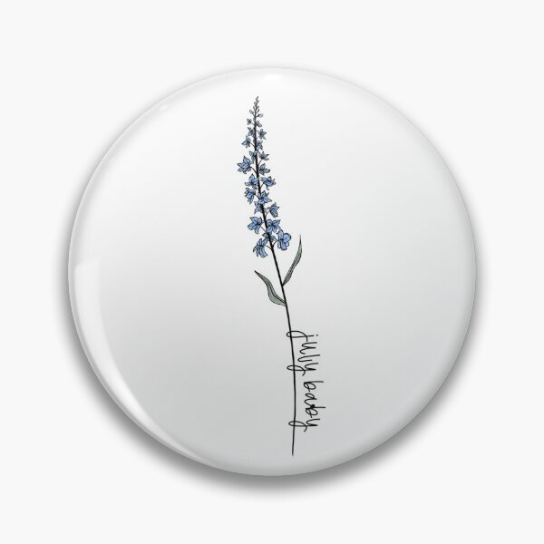 Item preview, July Baby Birth Month Flower | Larkspur | Color designed and sold by ekwdesigns.