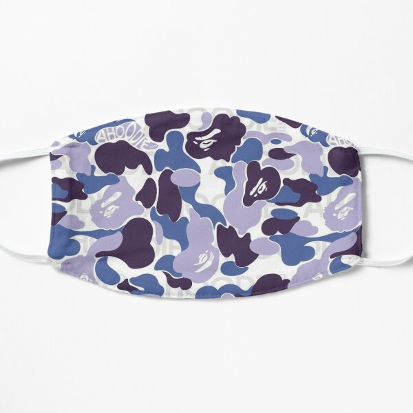 Download Blue Bape Camo Face Masks Redbubble PSD Mockup Templates