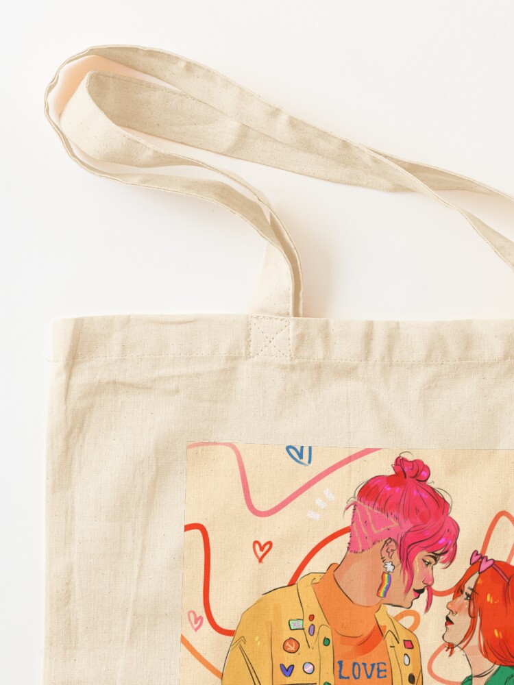 Alternate view of love is love is love is love is love Tote Bag
