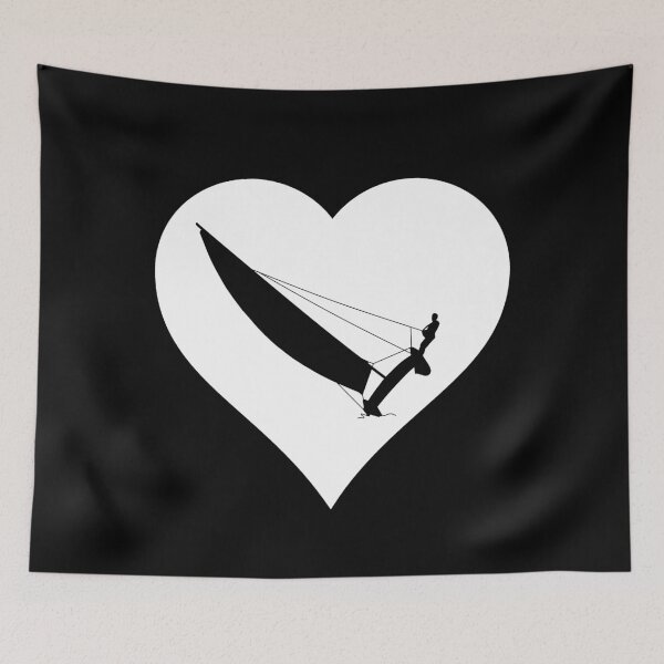Item preview, White heart with a catamaran designed and sold by der-berliner.