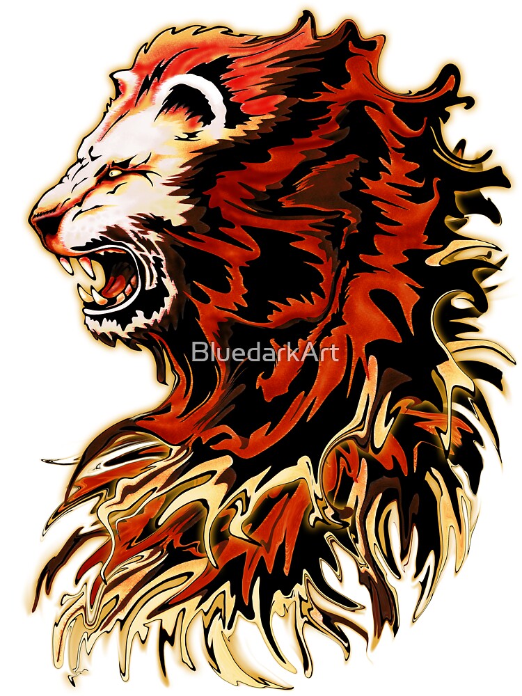 Large Arm Sleeve Tattoo Lion Crown King Rose Waterproof Temporary Tatoo  Sticker Wild Wolf Tiger Men Full Skull Totem Fake Tatto | Fruugo KR