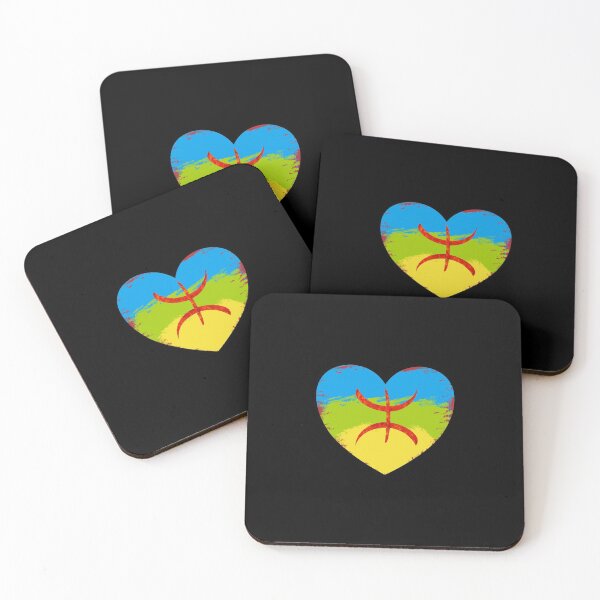 Item preview, Amazigh Love Heart Flag - Berber Heart Flag designed and sold by CulverArt.