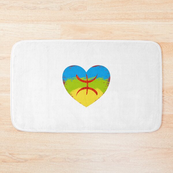 Item preview, Amazigh Love Heart Flag - Berber Heart Flag designed and sold by CulverArt.