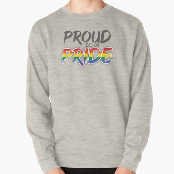 #proudtobepride #pridemonth2020 | Rainbow Pullover Sweatshirt