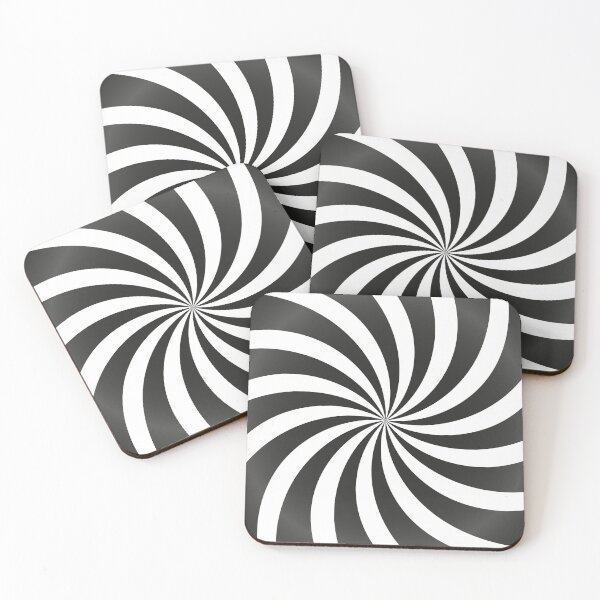 Item preview, Black and White Spiral 1 | Twirl | Whirlpool | Vortex designed and sold by SJ Designs.