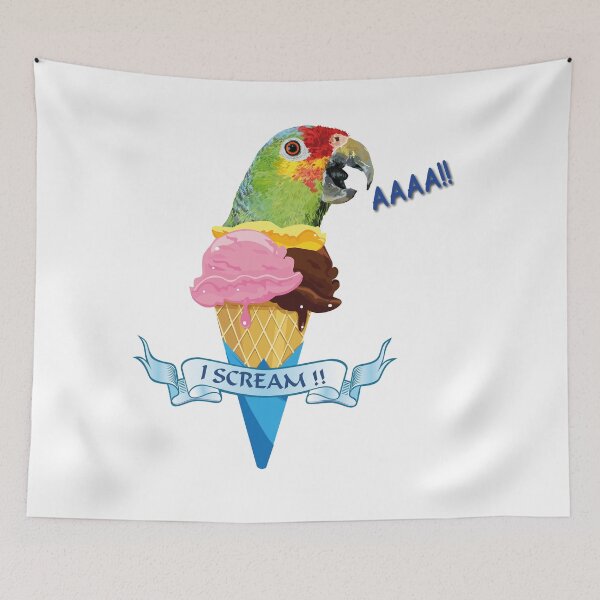 Item preview, Red-lored Parrot designed and sold by obscurite.