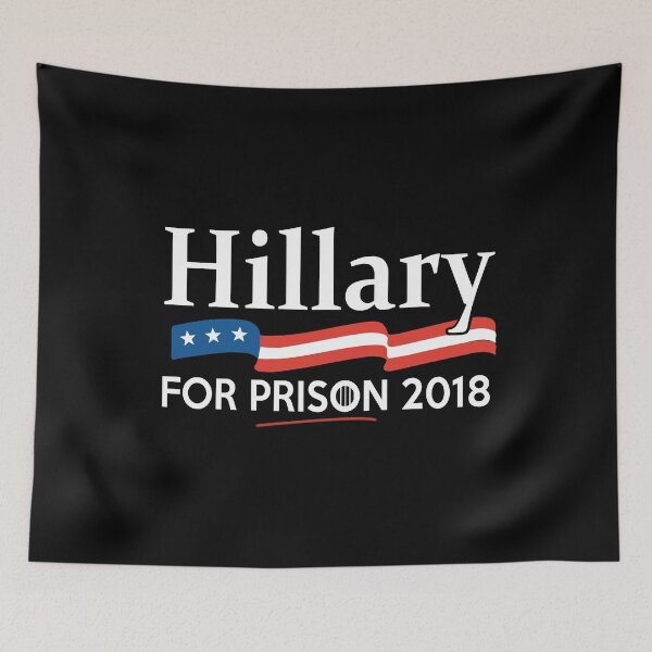 Item preview, Hillary For Prison 2018 designed and sold by flippinsg.