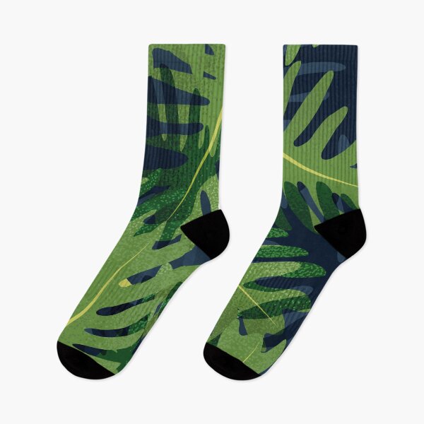 Item preview, Illustrated Textured Palm Leaf motif designed and sold by rodentgorl.