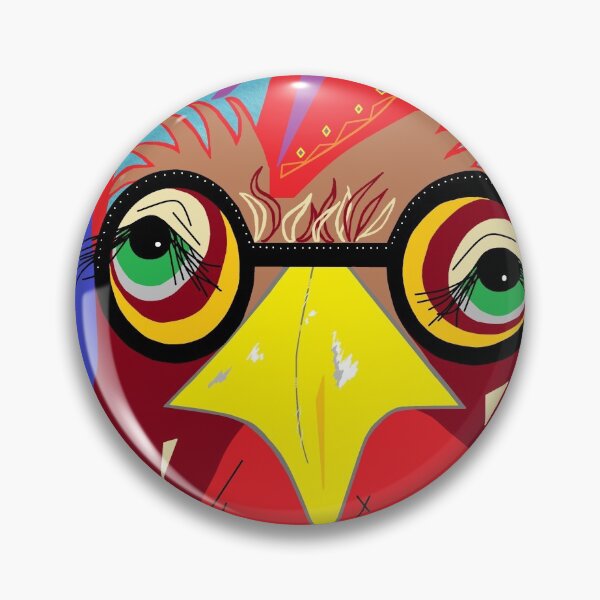 Item preview, Rooster with Glasses designed and sold by EloiseArt.