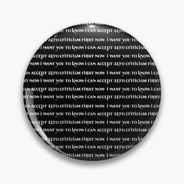 Item preview, Claire Saffitz Zero Criticism designed and sold by drinkingthesea.